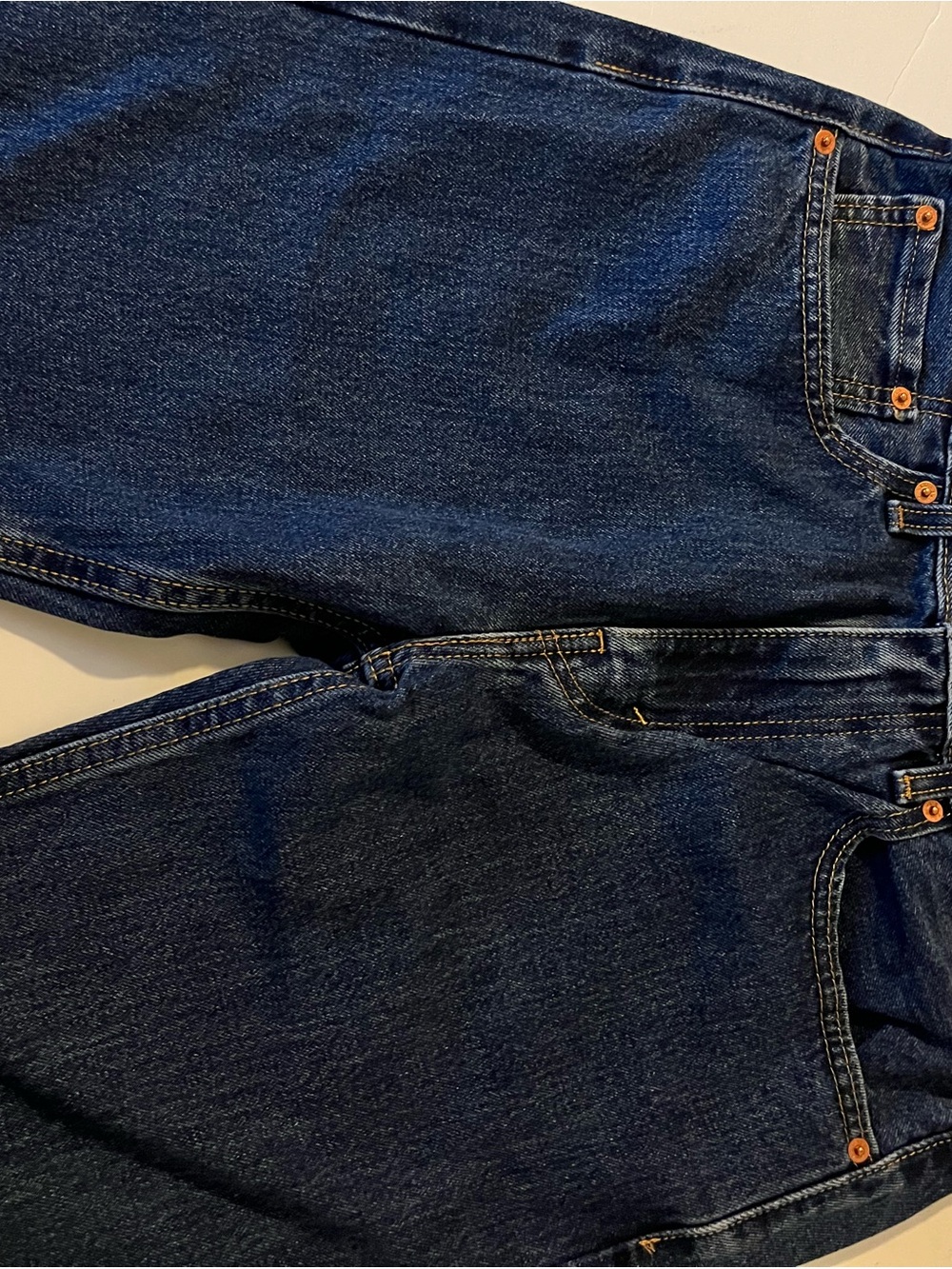 Levi's Men's Dark Blue Relaxed Jeans
